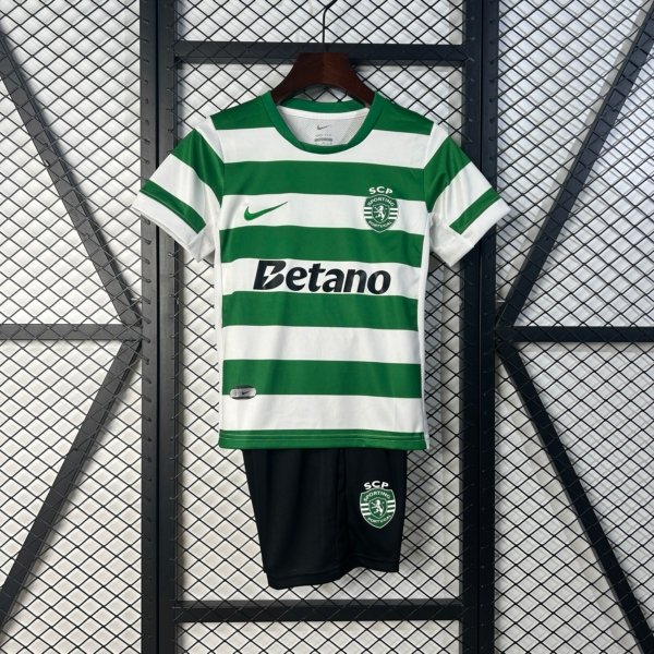 Sporting Lisboa Local 25/26 Kit Niño