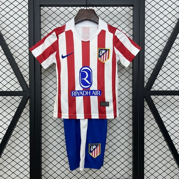 Atletico Madrid Local 25/26 Kit Niño