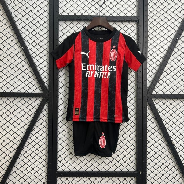 AC Milán Local 25/26 Kit Niño