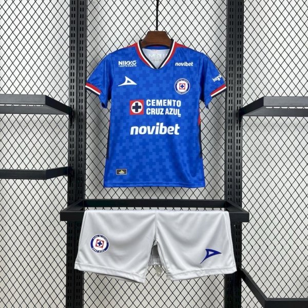 Cruz Azul Local 25/26 Kit Niño