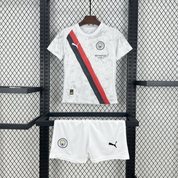 Manchester City Visita 25/26 Kit Niño