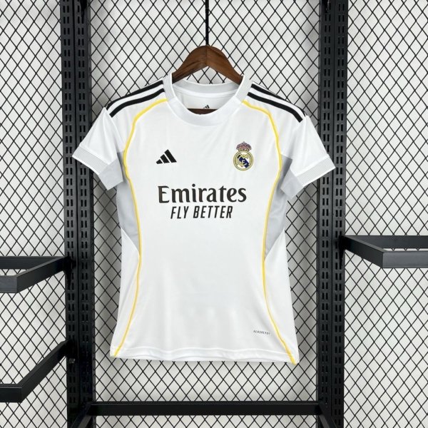 Real Madrid Local 25/26 Versión Mujer