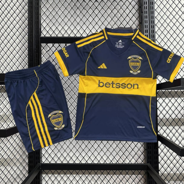 Boca Jrs Local 25/26 Kit Niño