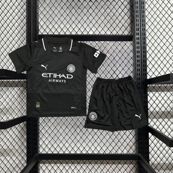 Manchester City Cuarto 25/26 Kit Niño
