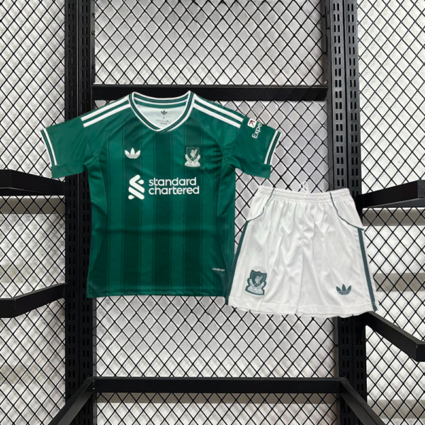 Liverpool Tercer 25/26 Kit Niño