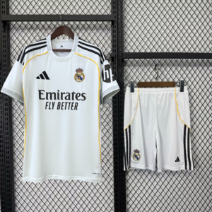 Real Madrid Local 25/26 Kit Adulto