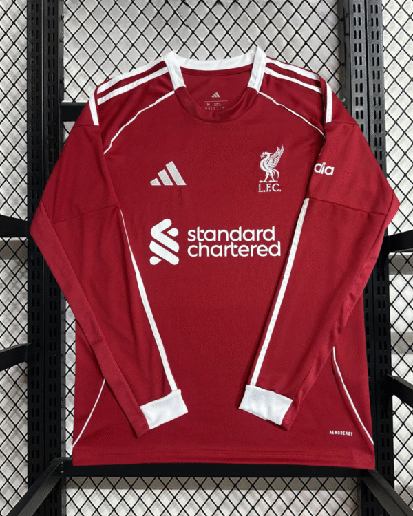 Liverpool Local 25/26 Manga Larga Versión Fan