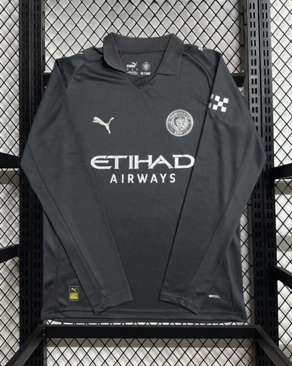 Manchester City Tercer 25/26 Manga Larga Versión Fan
