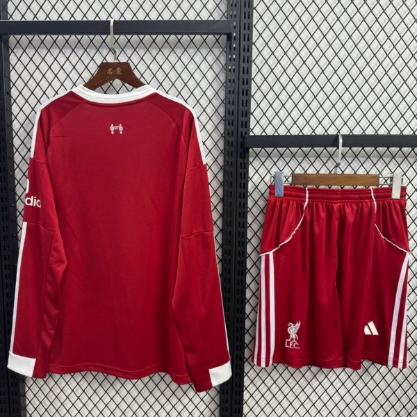 Liverpool Local 25/26 Manga Larga Kit Adulto - Image 2
